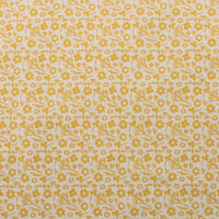 Floral Cotton Flannel Fabric By The Yard | Colorful Printed Fall Flannel Fabric Material | Dresses Clothes Sewing Craft Textile Cloth