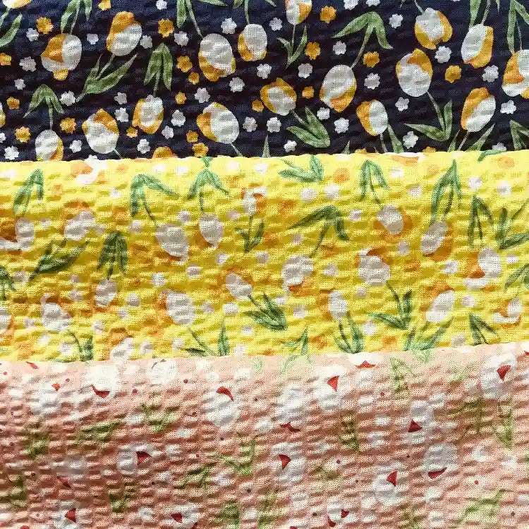 floralcottonseersuckerfabric