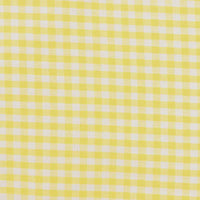 Gingham Poplin Fabric By The Yard | Plaid Cotton Lightweight Poplin Textile | 40s Woven Poplin