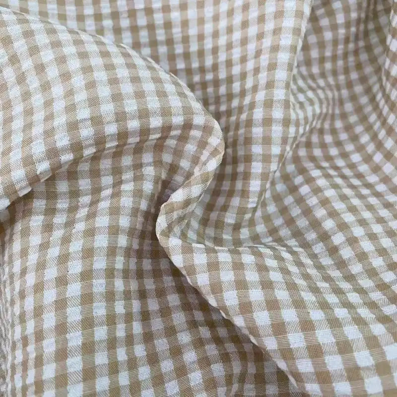 ginghamseersuckerfabric