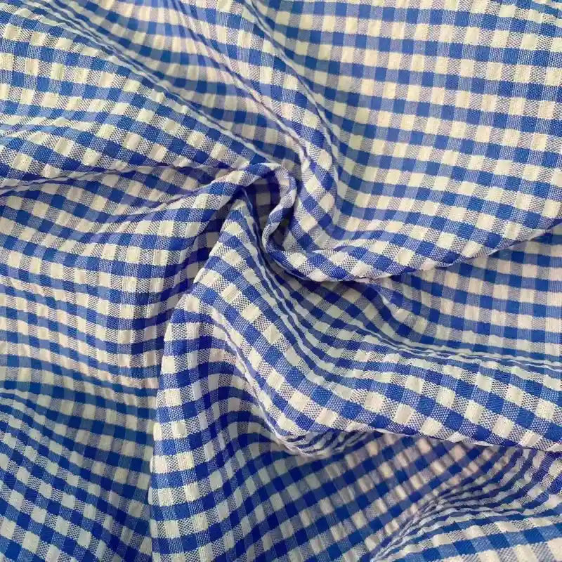 ginghamseersuckerfabric