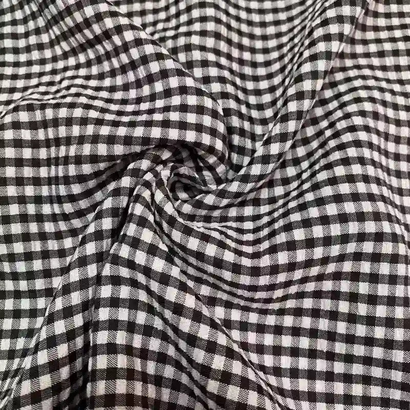 ginghamseersuckerfabric