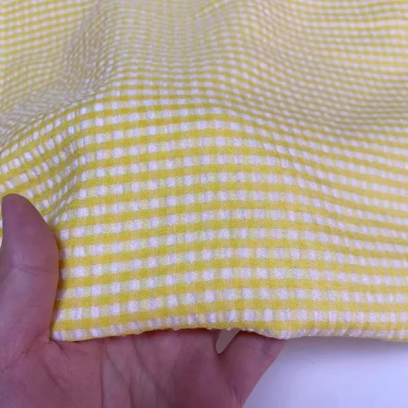 ginghamseersuckerfabric