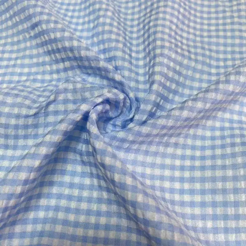 ginghamseersuckerfabric