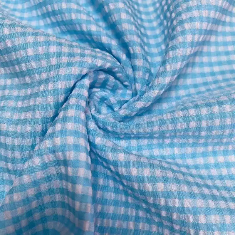 ginghamseersuckerfabric