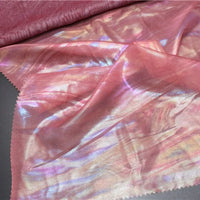 iridescentplainweavechiffonfabricbytheyard