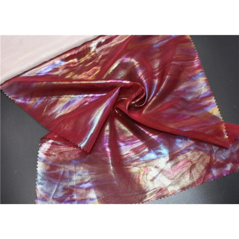 iridescentplainweavechiffonfabricbytheyard