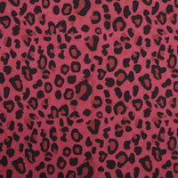 Leopard Cotton Flannel Fabric By The Yard | Floral Cozy Flannel Material | Dresses Blouse Shirt Flannel Textile Cloth