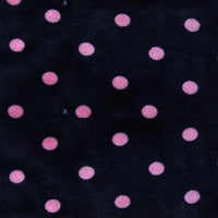 Minky Dot Fabric By The Yard | Printed Dot Patterned Cuddle Minky Fabric | DIY Plushies Toys Sewing Craft Upholstery Material