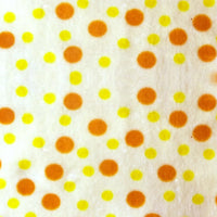 Minky Dot Fabric By The Yard | Printed Dot Patterned Cuddle Minky Fabric | DIY Plushies Toys Sewing Craft Upholstery Material