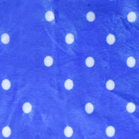 Minky Dot Fabric By The Yard | Printed Dot Patterned Cuddle Minky Fabric | DIY Plushies Toys Sewing Craft Upholstery Material
