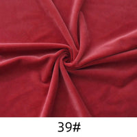 Longon Craft's thick, solid red cuddle minky fabric is shown twisted at the center on a white background, with "39#" displayed below. Perfect for plushies, crafts, sewing, and upholstery.