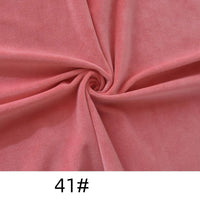 Longon Craft's Solid Color Thick Cuddle Minky Fabric, in plush pink polyester, is shown in a spiral twist to highlight its soft texture and drape. The number "41#" is displayed at the bottom of the image.