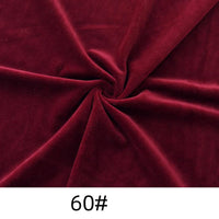 A piece of deep red Longon Craft solid color thick cuddle minky fabric, twisted at the center, with the label "60#" displayed below. Perfect for soft dolls, plushies, craft sewing, and upholstery.