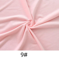 Longon Craft’s Minky Fabric By The Yard features light pink plush polyester arranged in a spiral twist pattern, perfect for soft dolls, plushies, and sewing projects. Displayed sample is labeled "9#".