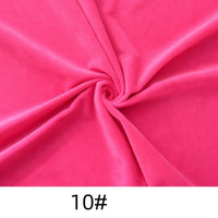 A bright pink Longon Craft Minky Fabric By The Yard, thick solid plush polyester for dolls, crafts, and upholstery, is shown twisted at the center with "10#" at the bottom of the image.