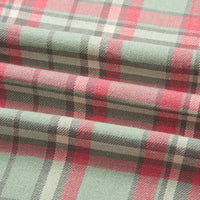 Plaid Cotton Flannel Fabric By The Yard | Cozy Fall Flannel Material | Comfy Shirt Dresses Trousers Sewing Flannel Textile Cloth