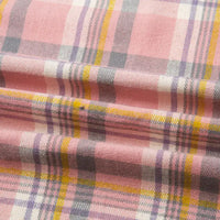 Plaid Cotton Flannel Fabric By The Yard | Cozy Fall Flannel Material | Comfy Shirt Dresses Trousers Sewing Flannel Textile Cloth