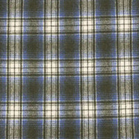 Plaid Fall Flannel Fabric By The Yard | Polyester Cotton Flannelette Fabric Material | Comfy Dresses Shirt Sewing Cloth