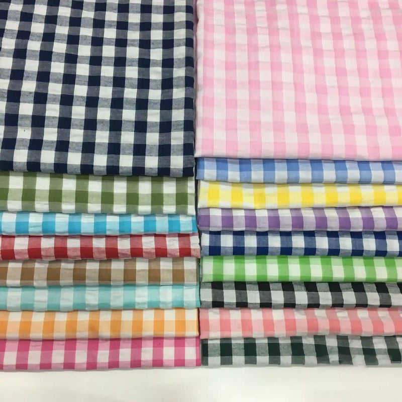 plaidseersuckerfabric