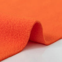 A close-up of Longon Craft’s Plain Polar Fleece Fabric by the Yard showcases its thick, anti-pill polyester with a soft, fuzzy texture—ideal for jackets, thermal blankets, or stretch sewing projects.