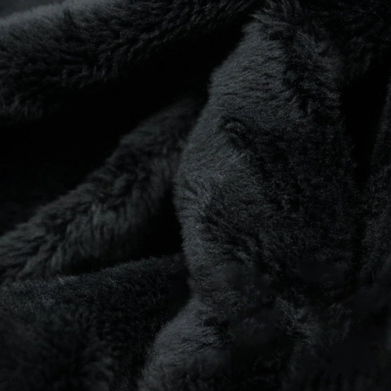 Close-up of Longon Craft Plush Minky Fabric By The Yard—5mm soft polyester with a plush, textured surface, ideal for baby blankets, plushies, and sewing crafts.