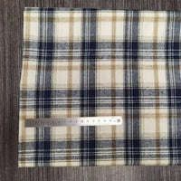 Polyester Cotton Plaid Flannel Fabric By The Yard | Cozy Fall Flannel Material | Baby Shirt Clothes Sewing Flannel Textile Cloth