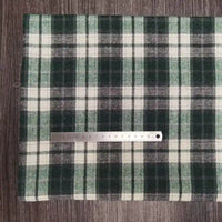 Polyester Cotton Plaid Flannel Fabric By The Yard | Cozy Fall Flannel Material | Baby Shirt Clothes Sewing Flannel Textile Cloth