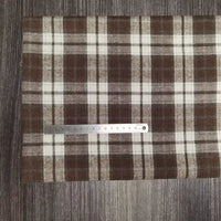Polyester Cotton Plaid Flannel Fabric By The Yard | Cozy Fall Flannel Material | Baby Shirt Clothes Sewing Flannel Textile Cloth