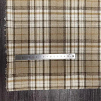 Polyester Cotton Plaid Flannel Fabric By The Yard | Cozy Fall Flannel Material | Baby Shirt Clothes Sewing Flannel Textile Cloth