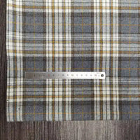 Polyester Cotton Plaid Flannel Fabric By The Yard | Cozy Fall Flannel Material | Baby Shirt Clothes Sewing Flannel Textile Cloth