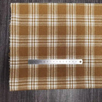 Polyester Cotton Plaid Flannel Fabric By The Yard | Cozy Fall Flannel Material | Baby Shirt Clothes Sewing Flannel Textile Cloth