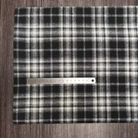 Polyester Cotton Plaid Flannel Fabric By The Yard | Cozy Fall Flannel Material | Baby Shirt Clothes Sewing Flannel Textile Cloth
