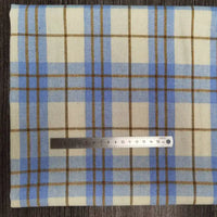 Polyester Cotton Plaid Flannel Fabric By The Yard | Cozy Fall Flannel Material | Baby Shirt Clothes Sewing Flannel Textile Cloth