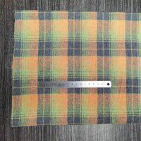 Polyester Cotton Plaid Flannel Fabric By The Yard | Cozy Fall Flannel Material | Baby Shirt Clothes Sewing Flannel Textile Cloth