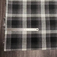 Polyester Cotton Plaid Flannel Fabric By The Yard | Cozy Fall Flannel Material | Baby Shirt Clothes Sewing Flannel Textile Cloth