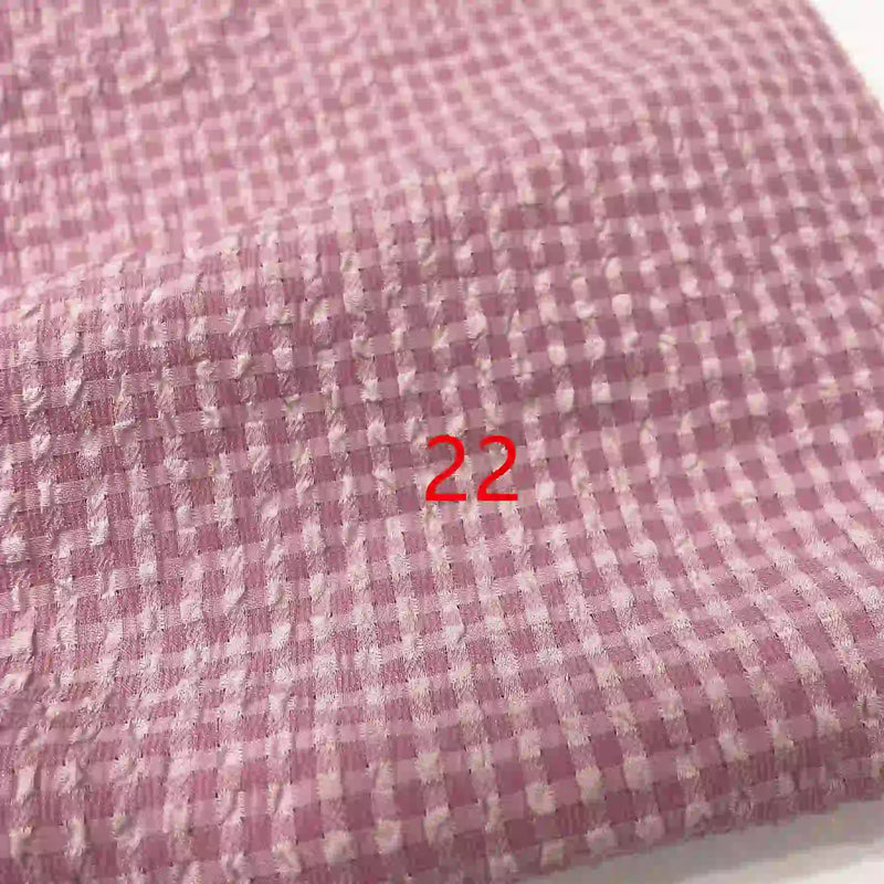 polyesterplaidseersuckerfabric