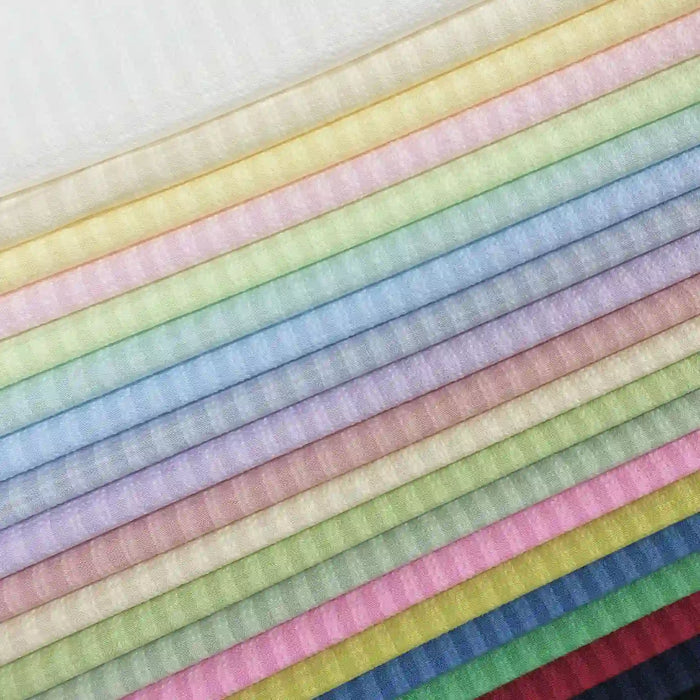 polyesterstripedseersuckerfabric