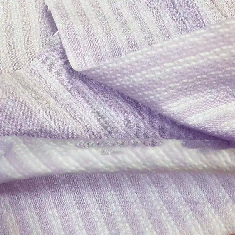 polyesterstripedseersuckerfabric