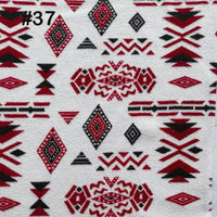 Longon Craft’s Printed Polar Fleece by the yard features an ethnic leopard pattern on soft polyester—ideal for DIY crafts and sewing projects.
