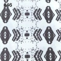 Longon Craft’s Printed Polar Fleece Fabric By The Yard features an ethnic leopard polyester pattern, perfect for DIY crafts and sewing projects. This soft polar fleece material is sold by the yard.