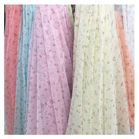 smallfloraldotchiffonfabricbytheyard 