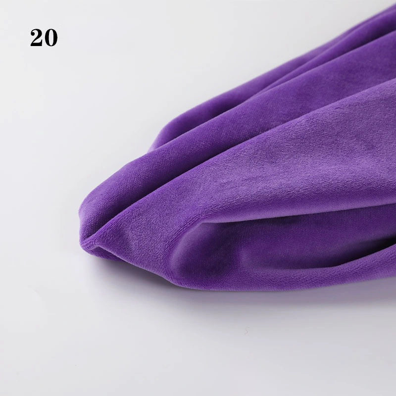 Close-up of Longon Craft Soft Minky Fabric By The Yard (1mm Minky Cuddle Doll Plushies Material) in purple, displayed on a white background with "20" in the top left corner. Perfect for DIY sewing, crafts, and upholstery projects.