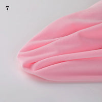 A piece of Longon Craft Soft Minky Fabric By The Yard (1mm Minky Cuddle Doll Plushies Material) is draped on a flat white surface, with a black number 7 in the top left corner.