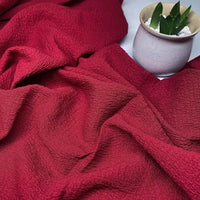 solidginghamseersuckerfabric