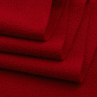 Close-up of Longon Craft Solid Polar Fleece Fabric By The Yard—thick, plain 100% polyester material with a soft, textured surface—perfect for DIY sewing, crafts, or upholstery projects.