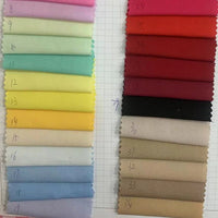 Stretch Poplin Fabric By The Yard | Cotton Stretch Poplin Material | Plain Poplin for Apperal Quilting