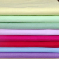 Stretch Poplin Fabric By The Yard | Cotton Stretch Poplin Material | Plain Poplin for Apperal Quilting