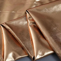 Stretch Lame Fabric By The Yard | Shiny Polyester Lame Textile Cloth | Sewing Craft Upholstery Lame Material