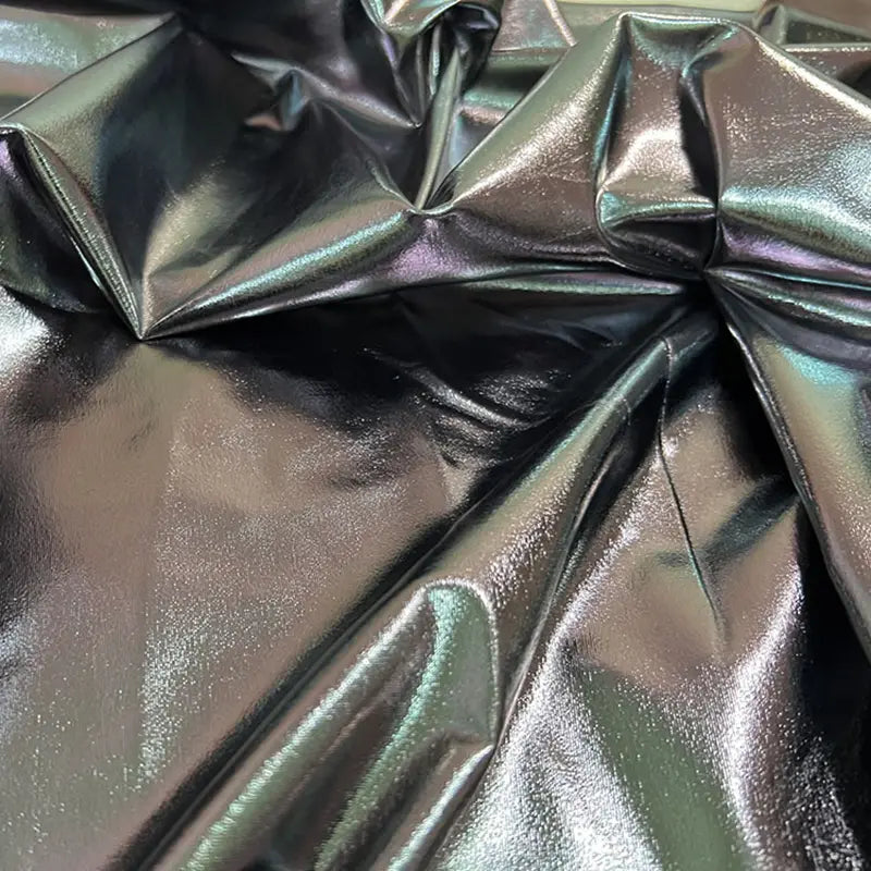 Stretch Lame Fabric By The Yard | Shiny Polyester Lame Textile Cloth | Sewing Craft Upholstery Lame Material